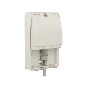 Delock Keystone fali doboz 3 Port zárt (DL-86262)