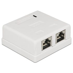 Delock Moduláris fali kimenet 2 Port Cat.6 (DL-86269)