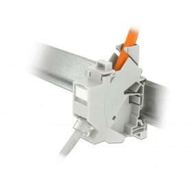   Delock Keystone rögzítő DIN sínhez földeléssel (DL-86292)
