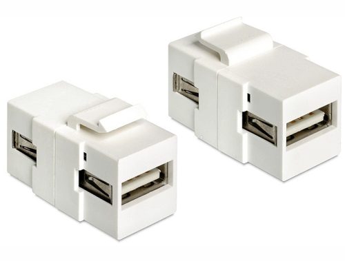 Delock Keystone modul USB 2.0 A anya> USB 2.0 A anya