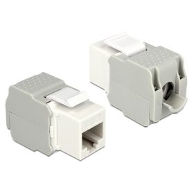  Delock Keystone modul RJ45 anya > LSA Cat.6 UTP fehér (DL-86341)