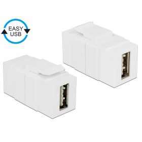   Delock Keystone modul EASY-USB 2.0 A anya > EASY-USB 2.0 A anya (DL-86353)