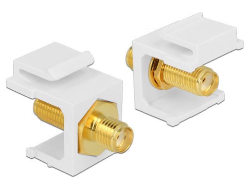 Delock Keystone modul SMA aljzat > SMA aljzat csatlakozókkal