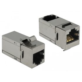   Delock Keystone modul, RJ45-aljzat > RJ45-aljzat, Cat.6 90 (DL-86371)