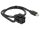 Delock Keystone modul 110 -s mini Displayport aljzat > mini Displayport dugó csatlakozókkal, 50cm