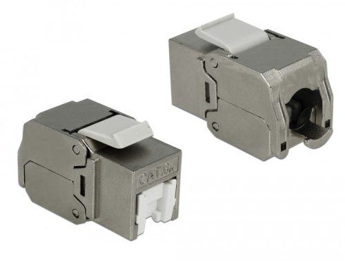 Delock Keystone modul, RJ45-aljzat > LSA Cat.6A STP, porvédo