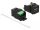 Delock Keystone modul USB 2.0 A anya sorkapocs modul, fekete