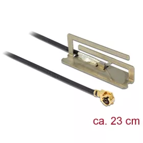   Delock WLAN antenna MHF / U.FL-LP-068 kompatibilis csatlakozó 802.11 ac / a / h / b / g / n PIFA 1,6 (DL-86388)
