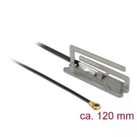   Delock WLAN antenna MHF IV / HSC MXHP32 kompatibilis dugó 802.11 ac / a / h / b / g / n PIFA 1,6 dBi (DL-86392)