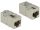Delock Keystone modul, RJ45-aljzat > RJ45-aljzat, Cat.6A fém