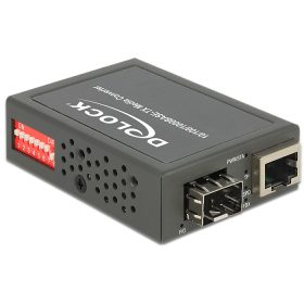   DELOCK Média konverter 10/100/1000Base-T - SFP, kompakt (DL-86440)