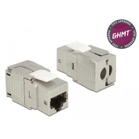   Delock Keystone modul, RJ45-aljzat Cat.8 szerszám nélkül szerelhető (DL-86488)