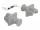 Delock Porvédő az RJ45 hüvely, 10 darab szürke (DL-86508)
