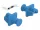 Delock Porvédő az RJ45 hüvely, 10 darab kék (DL-86509)