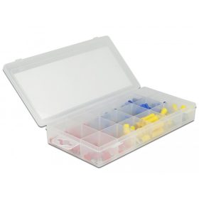   Delock Kábelcsatlakozási alakítók rendszerező dobozban, 170 darabos, színes (DL-86513)