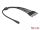 Delock DC megosztó kábel 5,5 x 2,1 mm 1 db. anya   5 db. apa csavarható (DL-86590)