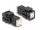 Delock Keystone Module USB 2.0 Type-B jack - USB 2.0 Type-B jack fekete