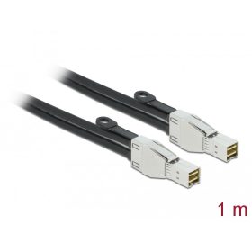   Delock PCI Express kábel Mini SAS HD SFF-8674 - SFF-8674 csatlakozókkal, 1 m (DL-86621)