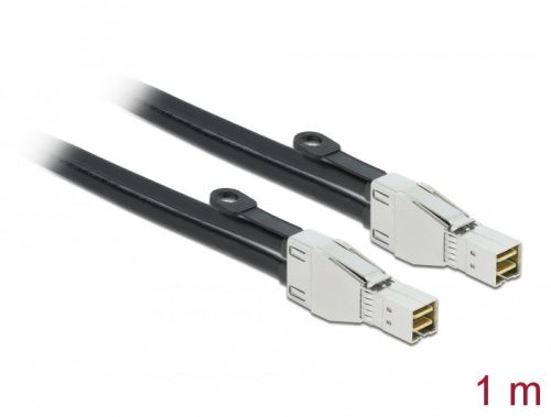 Delock PCI Express kábel Mini SAS HD SFF-8674 - SFF-8674 csatlakozókkal, 1 m
