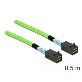   Delock PCI Express kábel Mini SAS HD SFF-8673 - SFF-8673 csatlakozókkal, 0,5 m (DL-86624)
