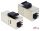 Delock Keystone modul, RJ45-aljzat > RJ45-aljzat, Cat.5e kisméretű 25 db.-os (DL-86628)