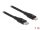 Delock Adat- és töltőkábel USB Type-C  - Lightning  iPhone , iPad  és iPod  készülékhez fekete 1 m M