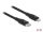 Delock Adat- és töltőkábel USB Type-C  - Lightning  iPhone , iPad  és iPod  készülékhez fekete 2 m M