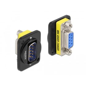 Delock D-típusú Modul DB9 dugó - DB9 anya (DL-86704)