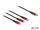 Delock 30 cm hosszú, USB töltő kábel 3 az 1 USB Type-C  apa Lightning -, Micro USB- és USB Type-C  c