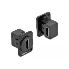   Delock D-típusú Modul HDMI-A 90 fokban hüvely - hüvely (DL-86786)