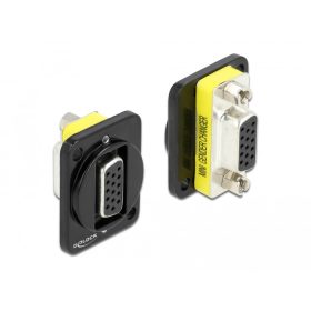   Delock D-típusú Modul VGA 15 érintkezős hüvely - hüvely (DL-86792)