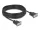 Delock D-Sub9-es, RS-232 soros kábel, anya-anya, 10 m (DL-86827)