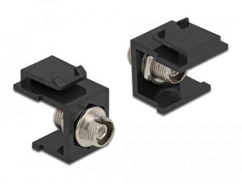 Delock Keystone modul, FC Simplex hüvely > hüvely fekete