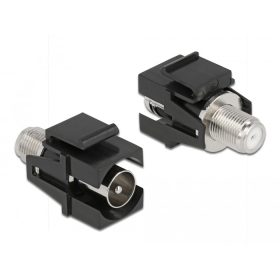   Delock Záró modul IEC kimeneti > F kimeneti fekete (DL-86856)