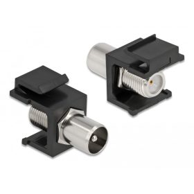   Delock Záró modul IEC kimeneti > F kimeneti fekete (DL-86857)