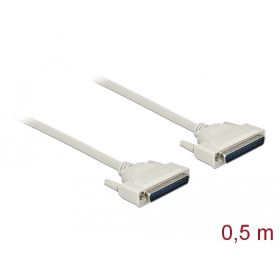   Delock D-Sub 37-ös soros kábel, dugó-dugó, 0,5 m (DL-86911)