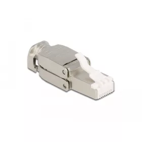   Delock RJ45 dugó Cat.6A STP szerszám nélkül szerelhető (DL-86927)
