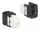 Delock Eszközmentes, 180 -os Keystone modul RJ45 anya - LSA Cat.6A