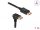 Delock DisplayPort kábel egyenes csatlakozódugóval - csatlakozódugóval 90 ívelt lefelé 8K 60 Hz 1 m