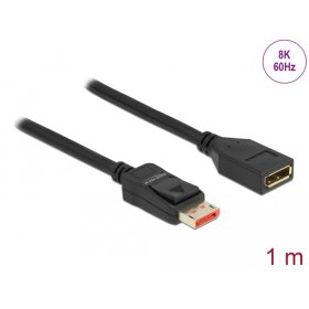 Delock DisplayPort bővítőkábel 8K 60 Hz 1 m (DL-87070)
