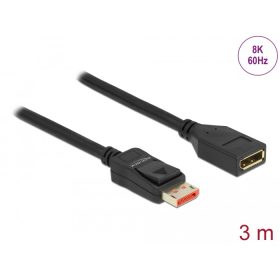 Delock DisplayPort bővítőkábel 8K 60 Hz 3 m (DL-87072)