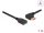 Delock DisplayPort bővítőkábel balra néző csatlakozódugóval - csatlakozóhüvellyel 8K 60 Hz 1 m (DL-87073)