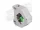 Delock Lila DIN sín adapter Keystone LC Duplex zöld (DL-87192)