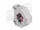Delock Lila DIN sín adapter Keystone LC Duplex anyával (DL-87195)