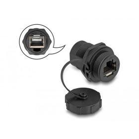   Delock RJ45 Cat.6A toldó lezáró kupakkal IP67 por- és vízhatlan (DL-87246)