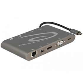 Delock USB Type-C 3.1-es dokkolóállomás (DL-87297)