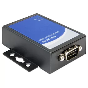   Delock adapter USB 2.0 - 1 x soros RS-422/485, telepítő CD, fekete (DL-87585)