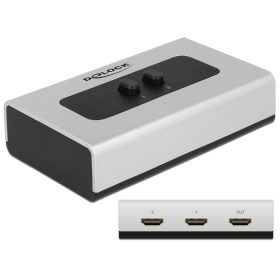 Delock 2 portos manuális, HDMI-kapcsoló (DL-87663)