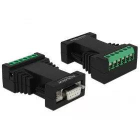   Delock Átalakító 1 x RS-232 soros port 1 x RS-422/485 soros porthoz, ESD védelemmel 15 kV túlfeszült (DL-87686)