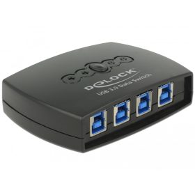 Delock USB 3.0-s megosztási kapcsoló 4   1 (DL-87724)